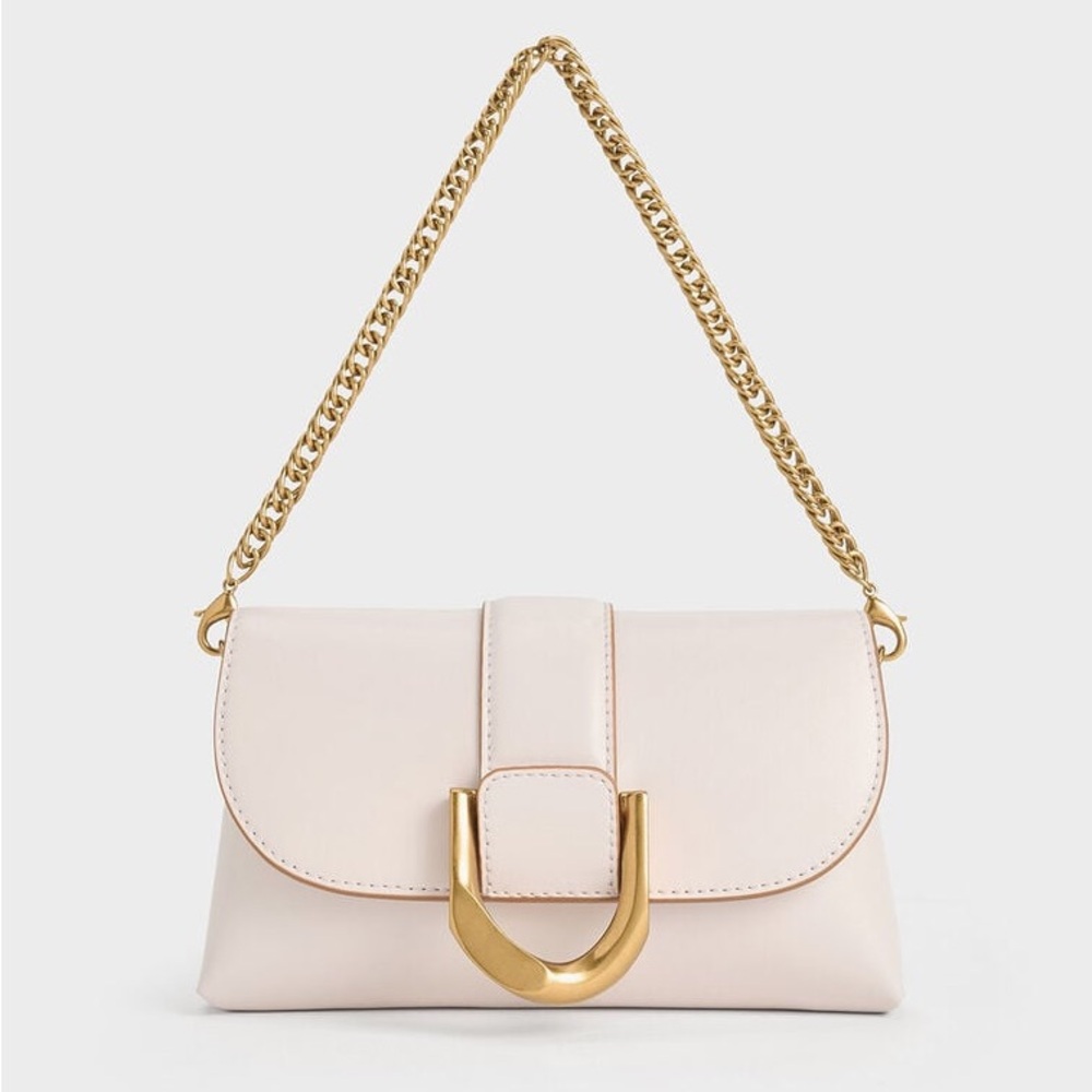 CHARLES & KEITH: Gabine Bag Cream